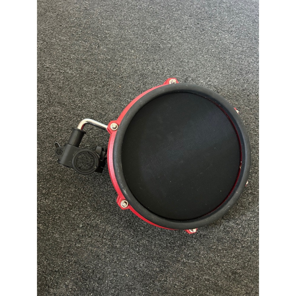 Alesis Nitro DM7X Electronic Mesh Drum Pad‎ Red 8 inch Dual Zone Trigger Mount